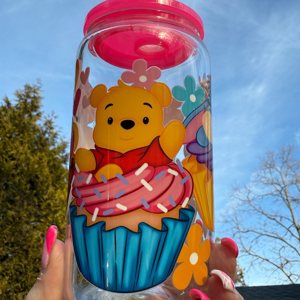 Colorful Winnie the Pooh Jar